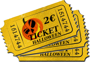 ticket halloween